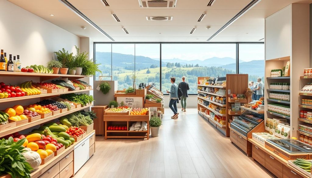 Online organic food store