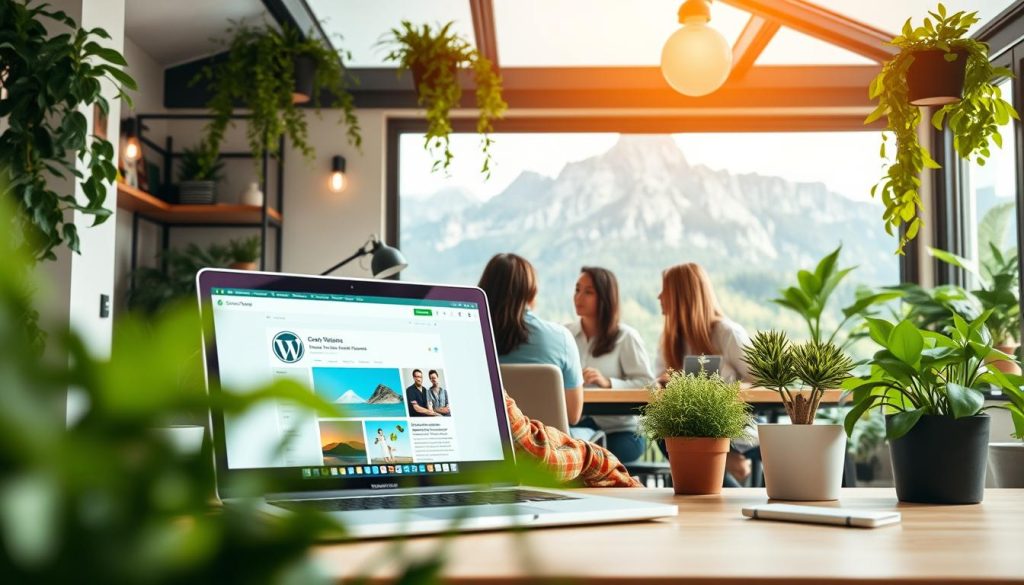 WordPress maintenance for green businesses