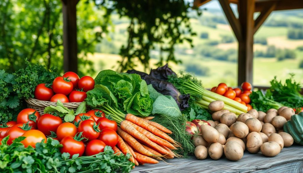 organic fresh produce