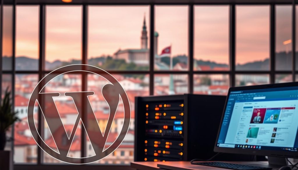 WordPress web hosting Graz