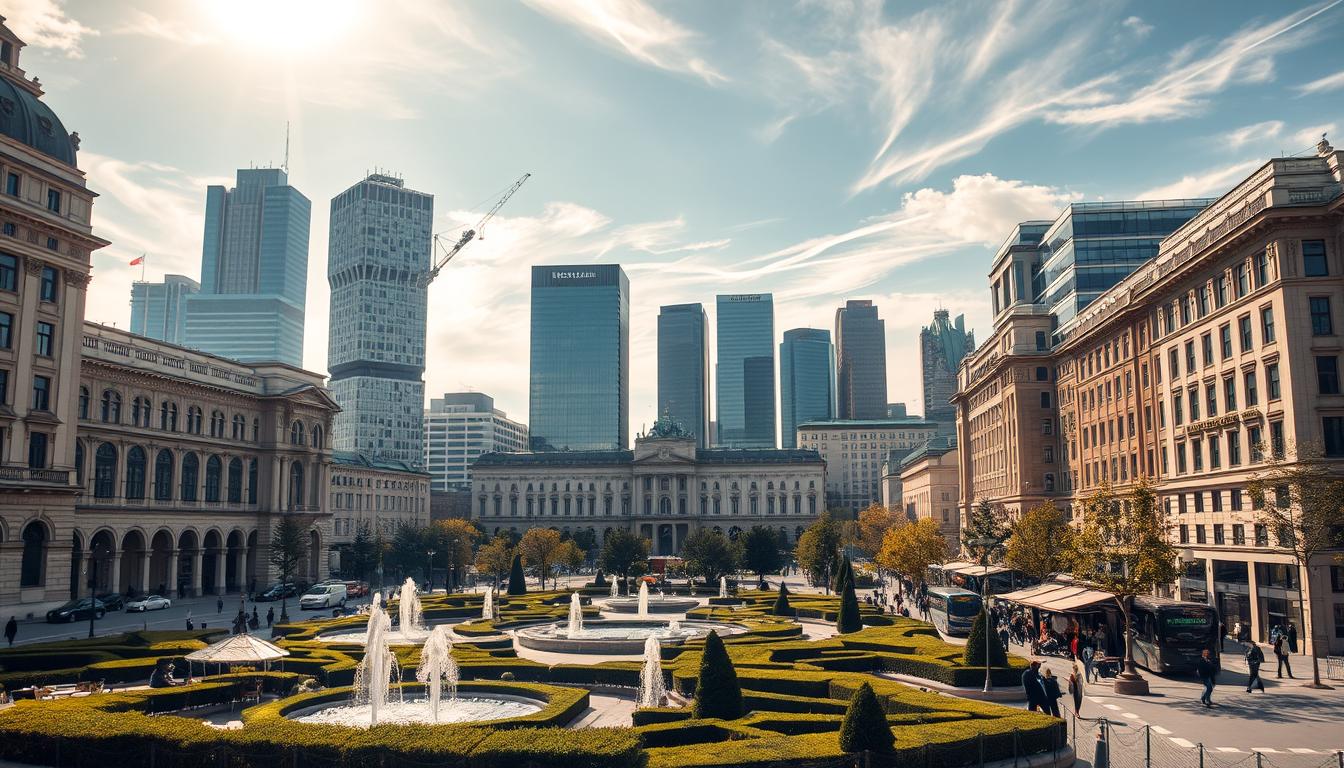 business landscape Vienna