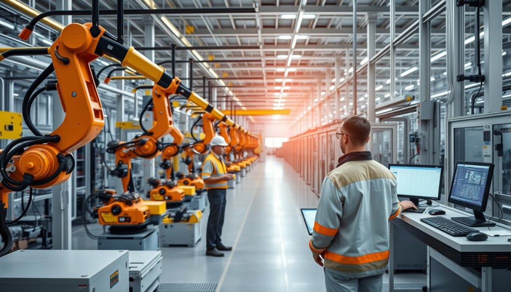 Advanced manufacturing facility in Austria with robotics and automation