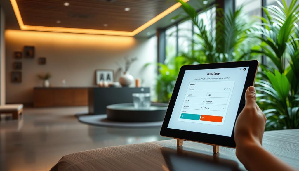 spa booking experience